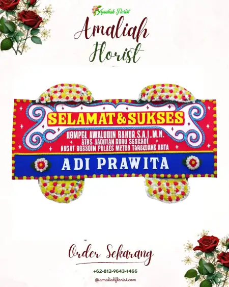 Papan Bunga Ucapan Selamat Cijaralang