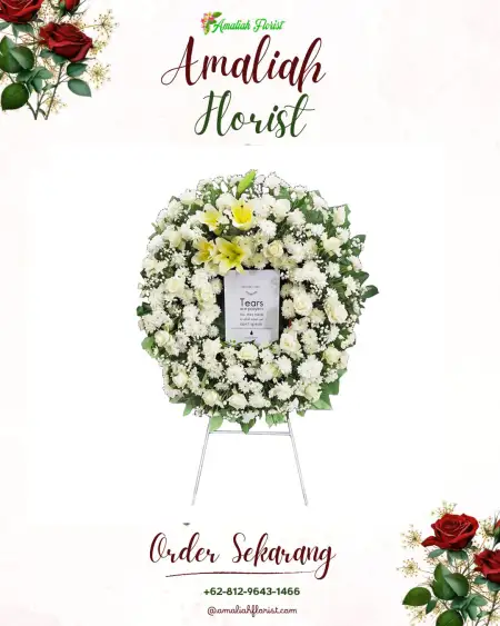 Krans Bunga Duka Cijaralang